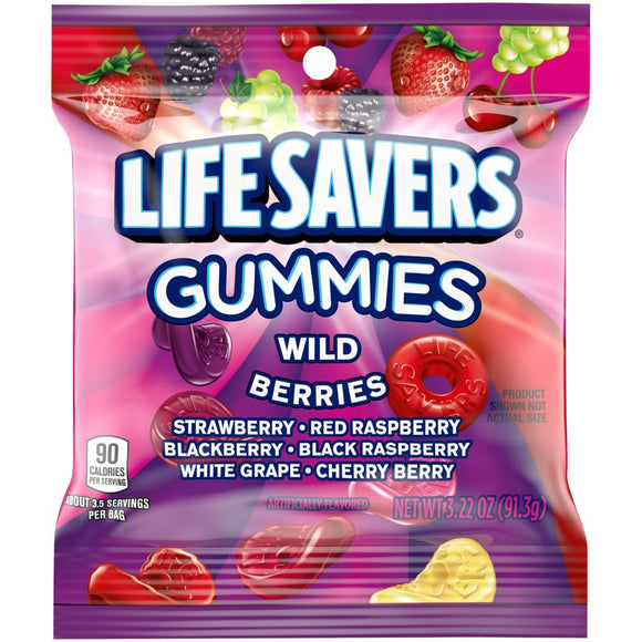 Lifesavers Gummies Wild Berries - 3.22 oz