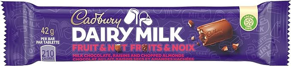 Cadbury Dairy Milk Fruit & Nut Bar - 42 g