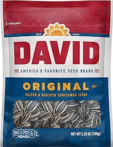 David's Sunflower Seeds - Original Salted & Roasted - 5.25 oz