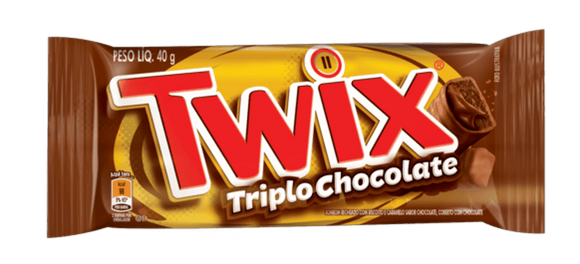 Twix - Triplo Chocolate - 40 g (BB Sept 2023)