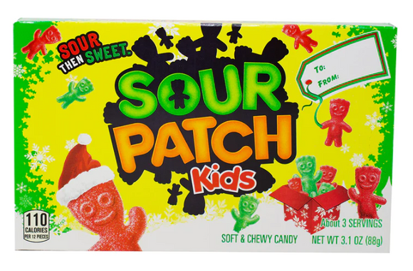 Sour Patch Kids - Holiday Theatre Box - 100 g