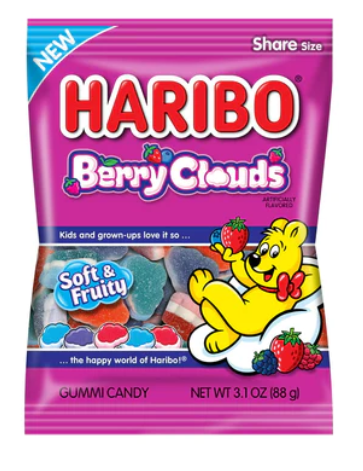 Haribo - Berry Clouds - 4.1 oz