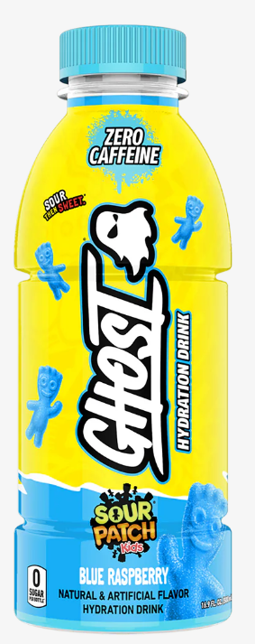 Ghost Hydration Drink - Sour Patch Kids Blue Raspberry - 500 ml