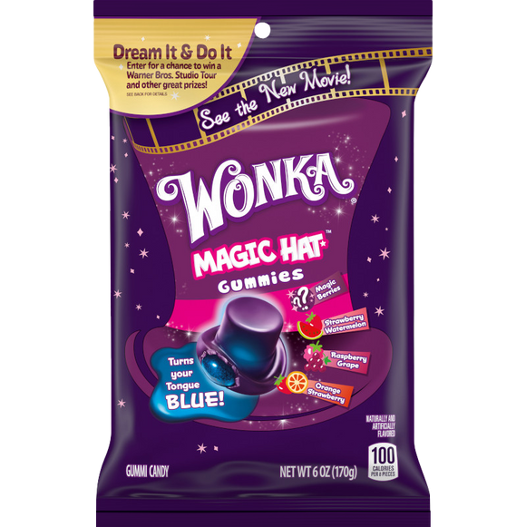 Wonka - Magic Hat Gummies - 6 oz