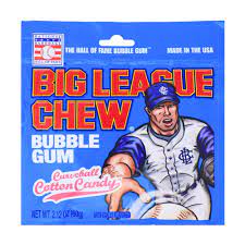 Big League Chew Curveball Cotton Candy  - 2.12 oz