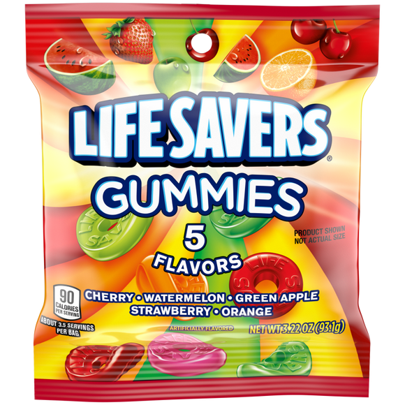 Lifesavers Gummies 5 flavors - 3.22 oz