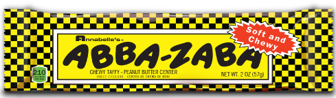 Abba Zabba - Chewy Taffy Bar - 1.8 oz