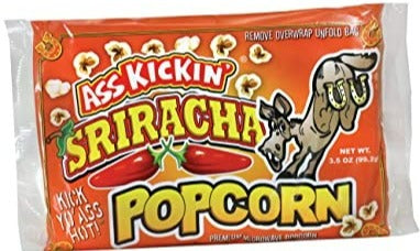 Ass Kickin' Microwave Popcorn - Sriracha - 3.5 oz