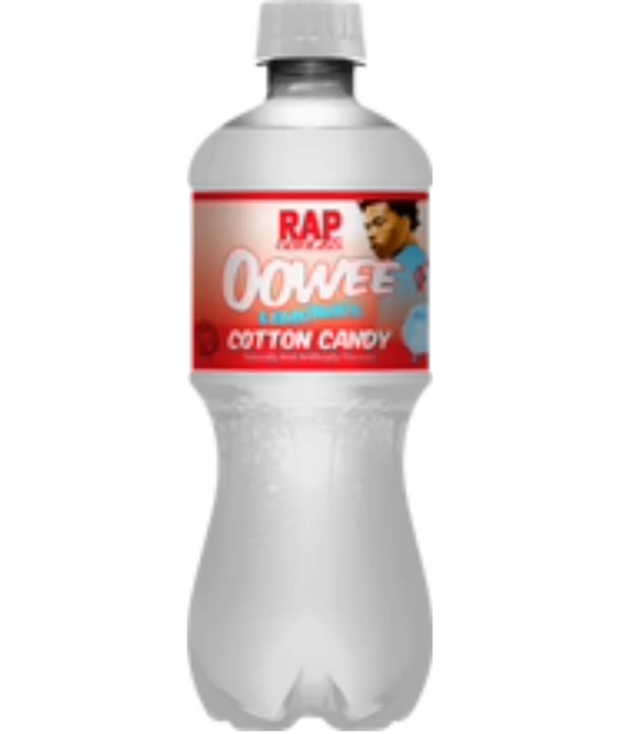 Rap Snacks Lil Baby Oowee Lemonade Cotton Candy - 20 oz