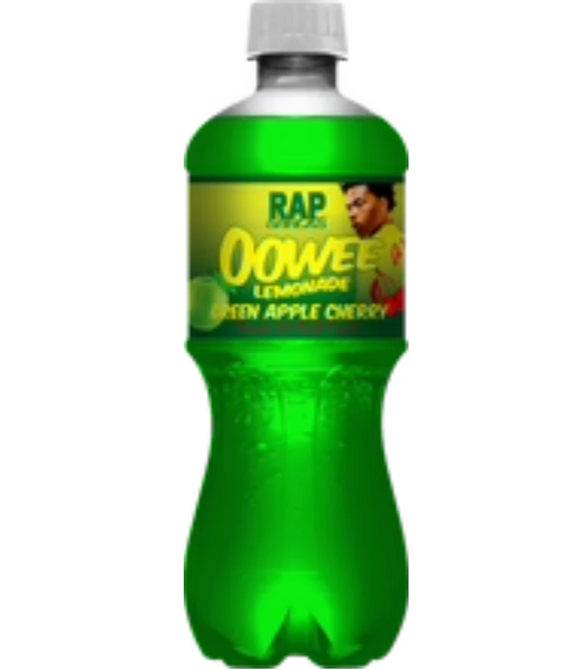 Rap Snacks Lil Baby Oowee Lemonade Green Apple Cherry - 20 oz