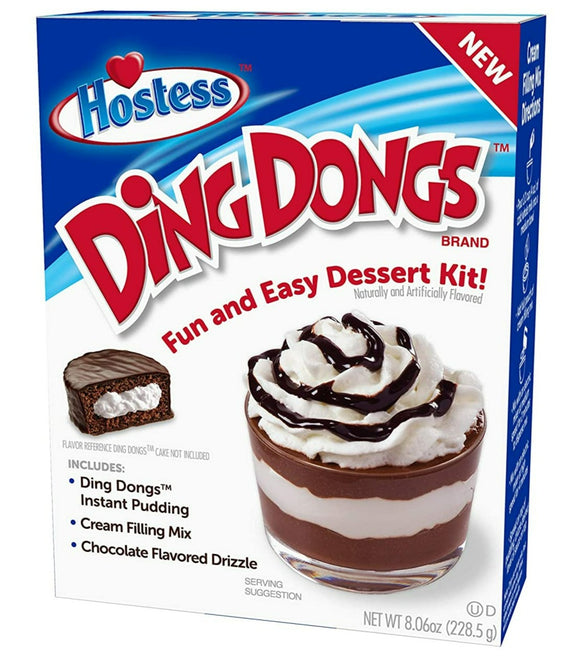 Hostess Ding Dongs Dessert Kit - 8.06 oz