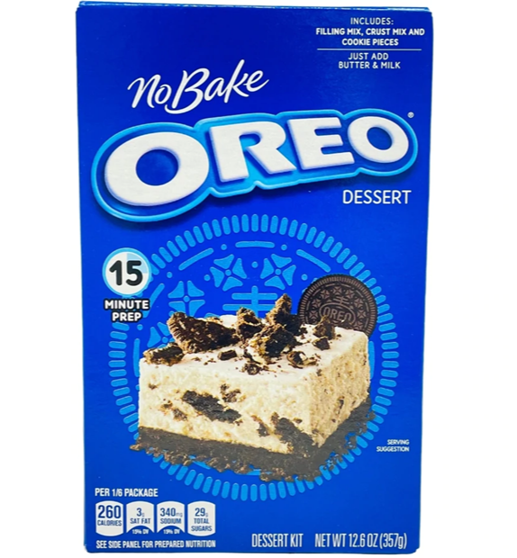 Kraft No Bake Oreo Cheesecake Mix - 12.6 oz