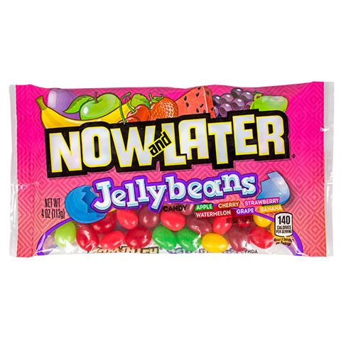 Now and Later Jelly Beans - 4 oz