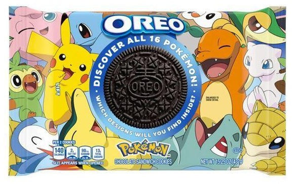 Oreo Cookies - Pokemon - LIMITED EDITION - 15.25 oz