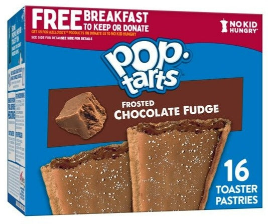 Pop Tarts Frosted Chocolate Fudge - 16 Pack