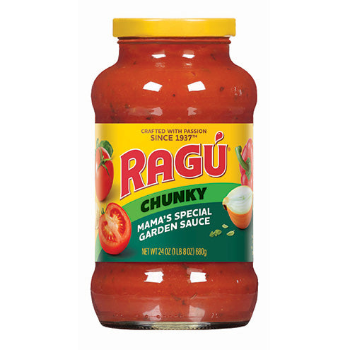 Ragu - Chunky Mama's Special Garden Sauce - 24 oz