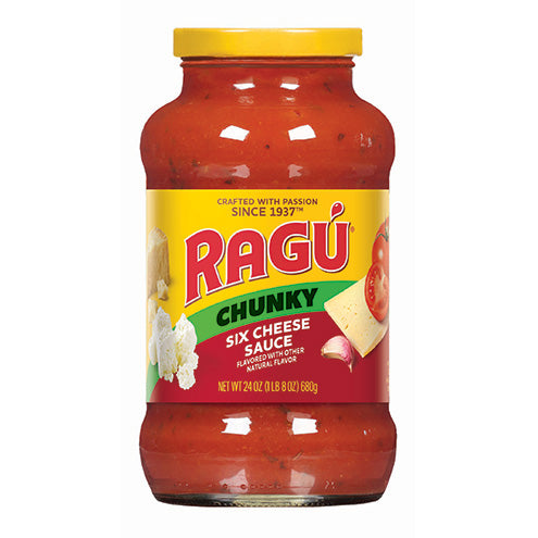 Ragu - Chunky Six Cheese Sauce - 24 oz