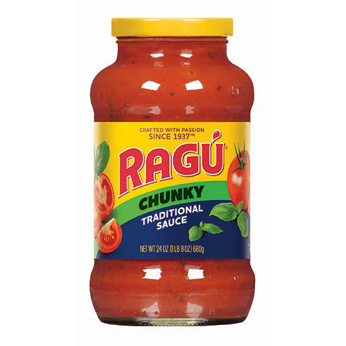 Ragu - Chunky Traditional Sauce - 24 oz