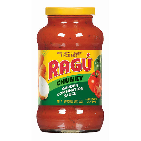 Ragu - Chunky Garden Combination Sauce - 24 oz