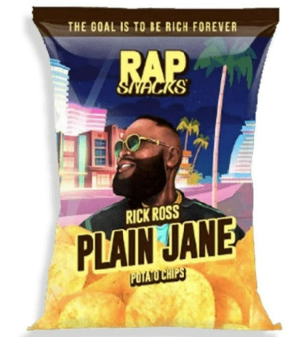 Rap Snacks - Rick Ross Plain Jane Chips - 2.5 oz – Bizzare Snax
