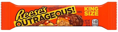 Reese's Outrageous Chocolate Bar King Size - 2.95 oz