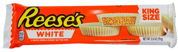 Reese's White Chocolate Peanut Butter Cups King Size - 2.8 oz