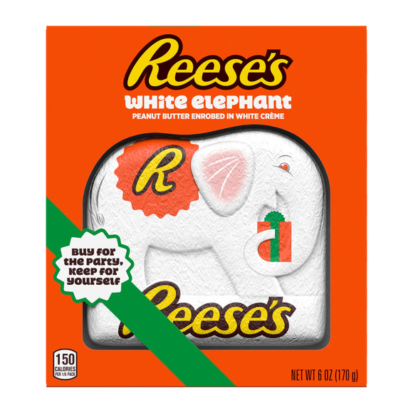 Reese's White Chocolate Elephant - 6 oz