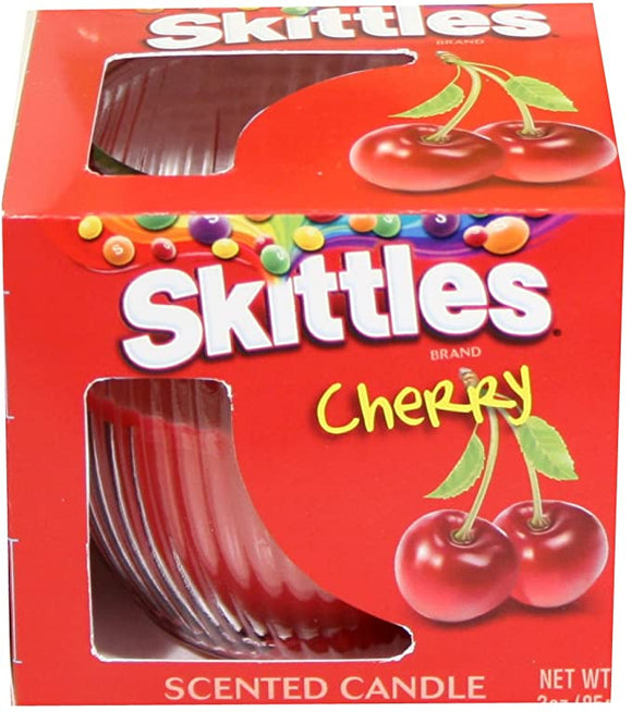 Skittles Scented Candle - Cherry