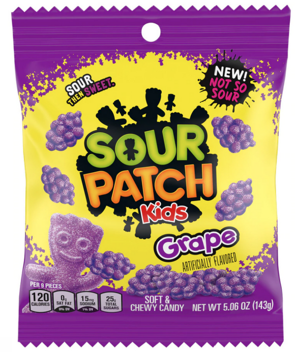 Sour Patch Kids - Grape - 5 oz
