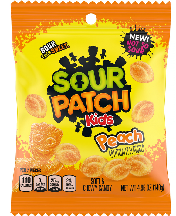 Sour Patch Kids - Peach - 4.96 oz