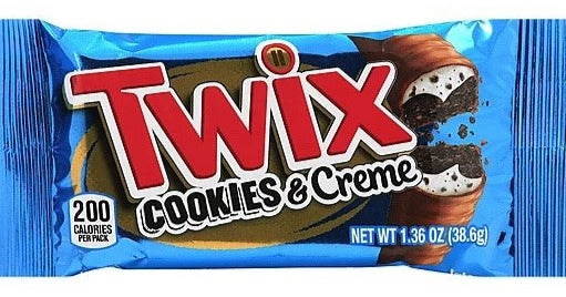 Twix - Cookies and Crème - 2 Pack - 1.36 oz