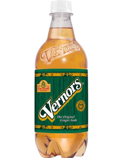 Vernors Ginger Soda Bottle  (591 ml)