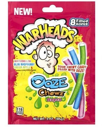 WarHeads - Ooze Chewz Ropes - 3 oz