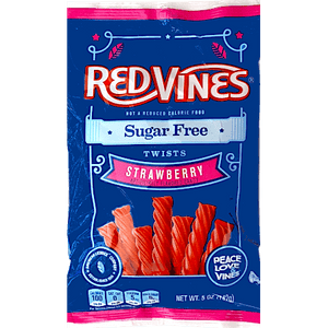 Red Vines Sugar Free Licorice - Strawberry - 4 oz