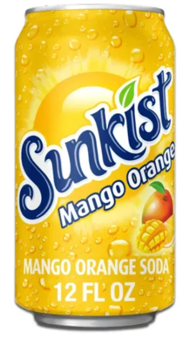 Sunkist Mango Orange Can (355 ml)