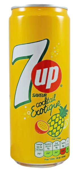 7up - Cocktail Soda Can (330 ml) - UK (Non-Alcoholic)