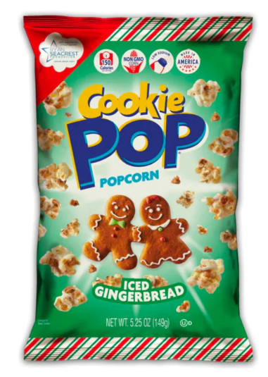Candy Pop Popcorn - Iced Gingerbread - 5.25 oz