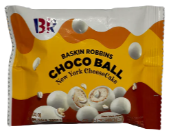 Baskin Robbins Choco Ball - New York Cheesecake (Korea) - 32 g