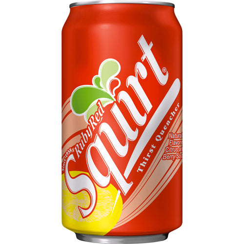 Squirt Ruby Red Soda Can (355 ml)