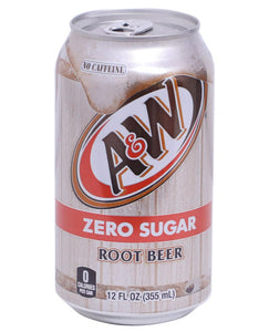 A&W Root Beer Zero Sugar Can (355 ml)