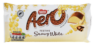 Aero Festive Snowy White Chocolate Bar UK - 3.17 oz