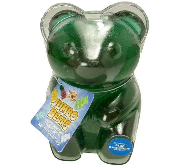 Albert's Jumbo Gummy Bear - Blue Raspberry - 12 oz