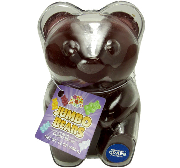 Albert's Jumbo Gummy Bear - Grape - 12 oz