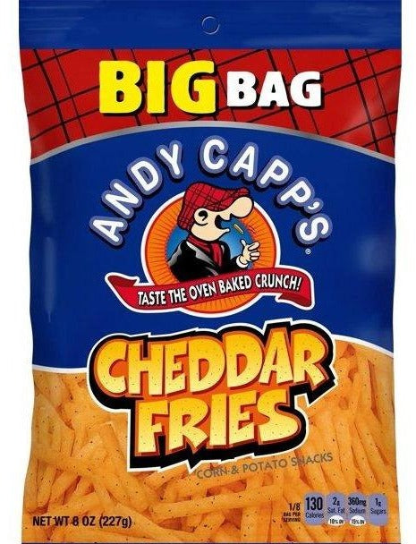 Andy Capp's - Cheddar Fries Big Bag - 8 oz