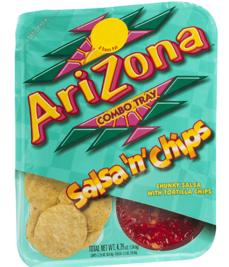 Arizona Salsa and Chips Combo Tray - 4.7 oz