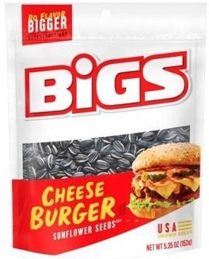 Bigs Sunflower Seeds - Cheese Burger- 5.35 oz