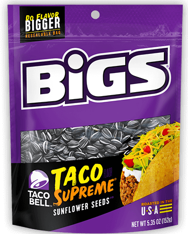 Bigs Sunflower Seeds - Taco Bell Supreme - 5.35 oz