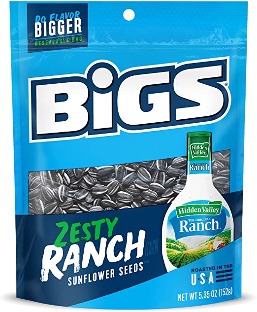 Bigs Sunflower Seeds - Zesty Ranch - 5.35 oz