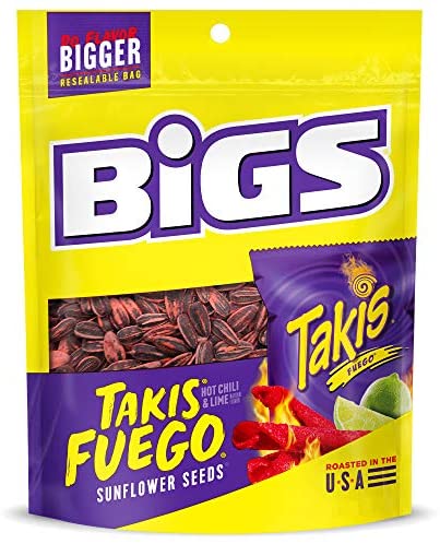 Bigs Sunflower Seeds - Takis Fuego - 5.35 oz