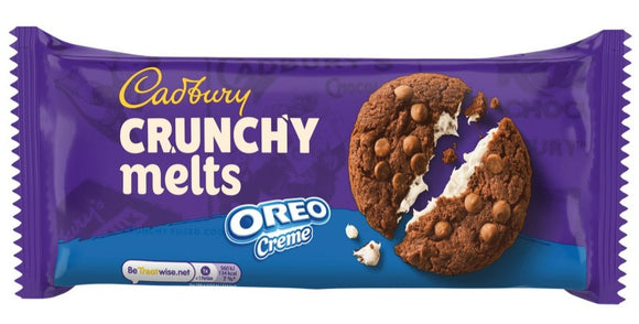 Cadbury Crunchy Melts Oreo Creme Cookies - UK - 156 g